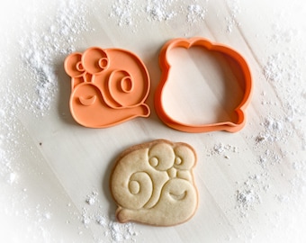Cookie cutter and stamp multi-size: Snail  *429