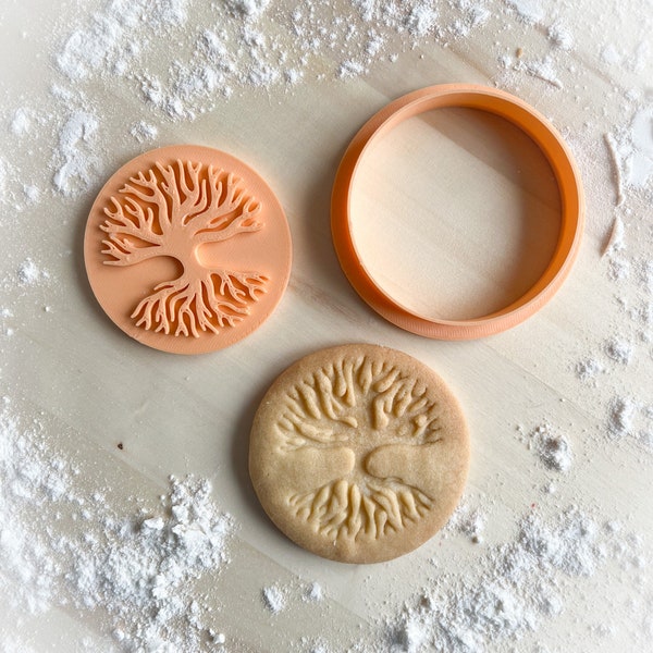 Tree of life *647 Cookie cutter and stamp multi-size