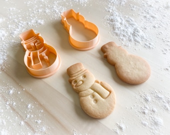 Cookie cutter multi-size: Snowman *178