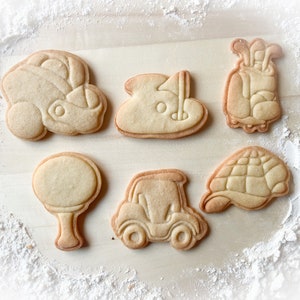 Golf set, golf course lawn, golf cart, golf clubs, buggy, golf hole, golf bag *722 Cookie cutter and stamp multi-size