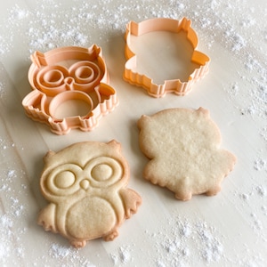 Cookie cutter multi-size: Owl *166