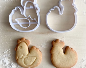 Cookie cutter multi-size: Chicken *11