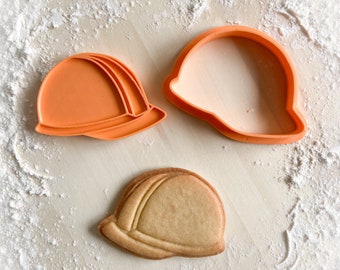 Cookie cutter and stamp multi-size: Construction Safety Hat *456