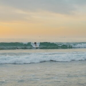 sunset surfer