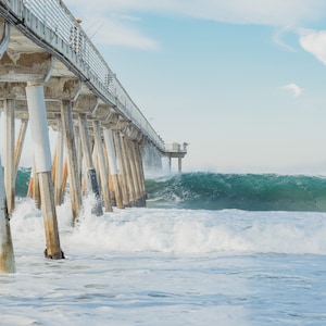 Waves in Hermosa Beach