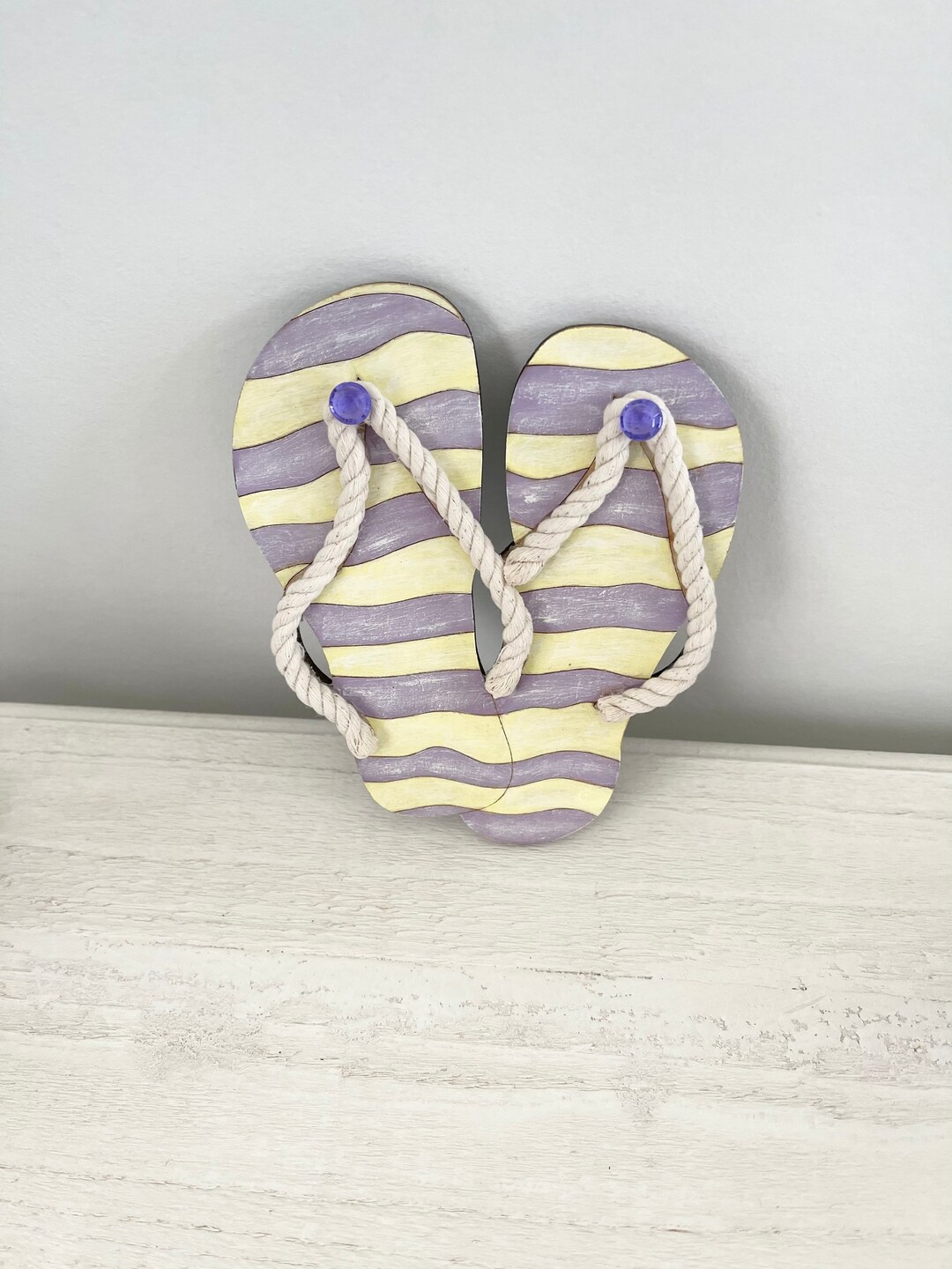 Beach Flip Flop Decor, Beach Wood Flip Flop Decor, Wood Flip Flop Sign