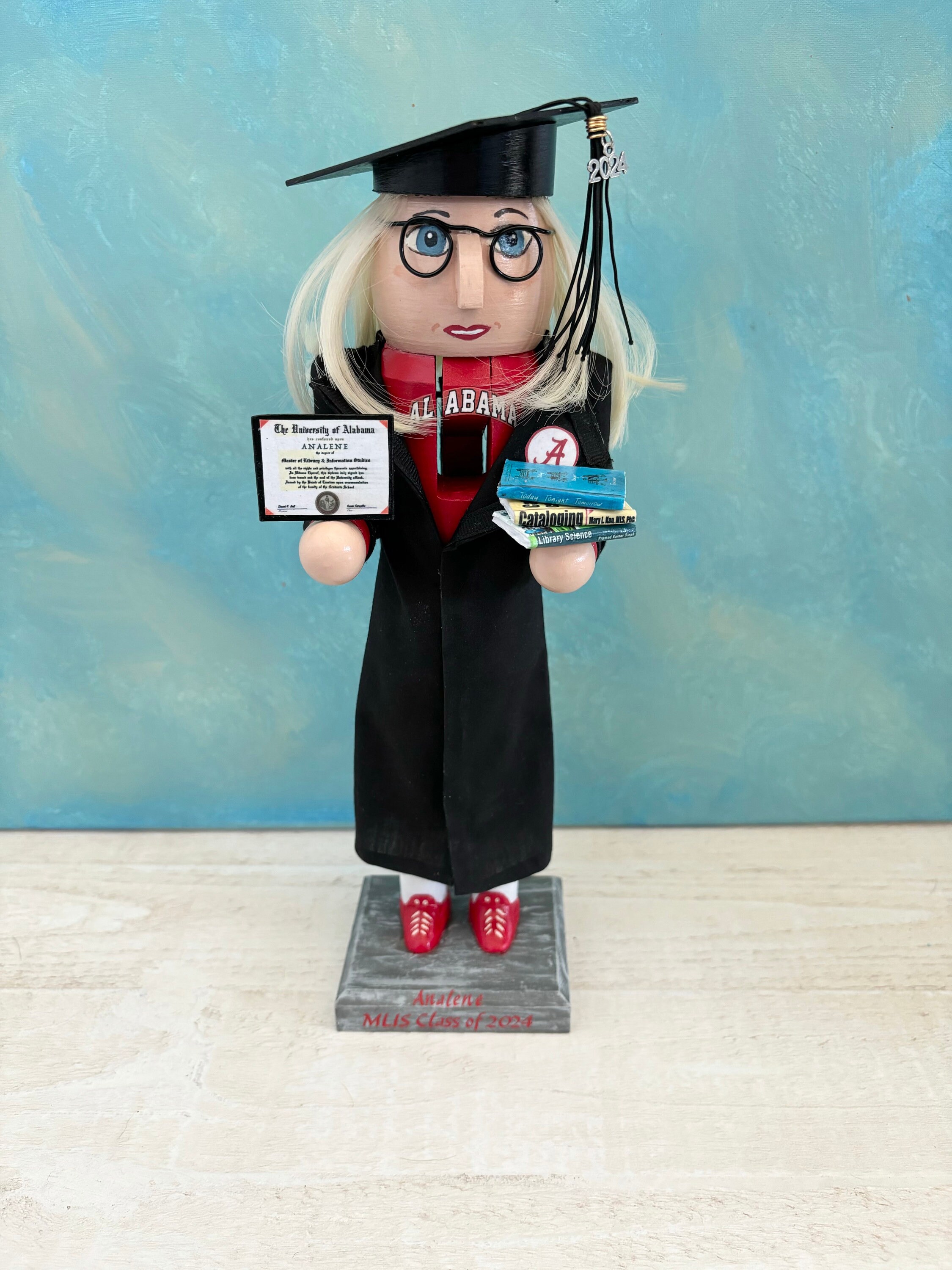Custom Nutcracker, Career Nutcracker, Hairstylist, Postal Worker, Chef