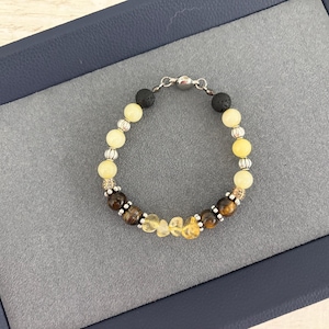 Tiger Eye Wire Bracelet, Gold Quartz Wire Bracelet, Quartz Wire Wrap Bracelet, Tigers Eye and Quartz  Bracelet -  Eye of the Tiger