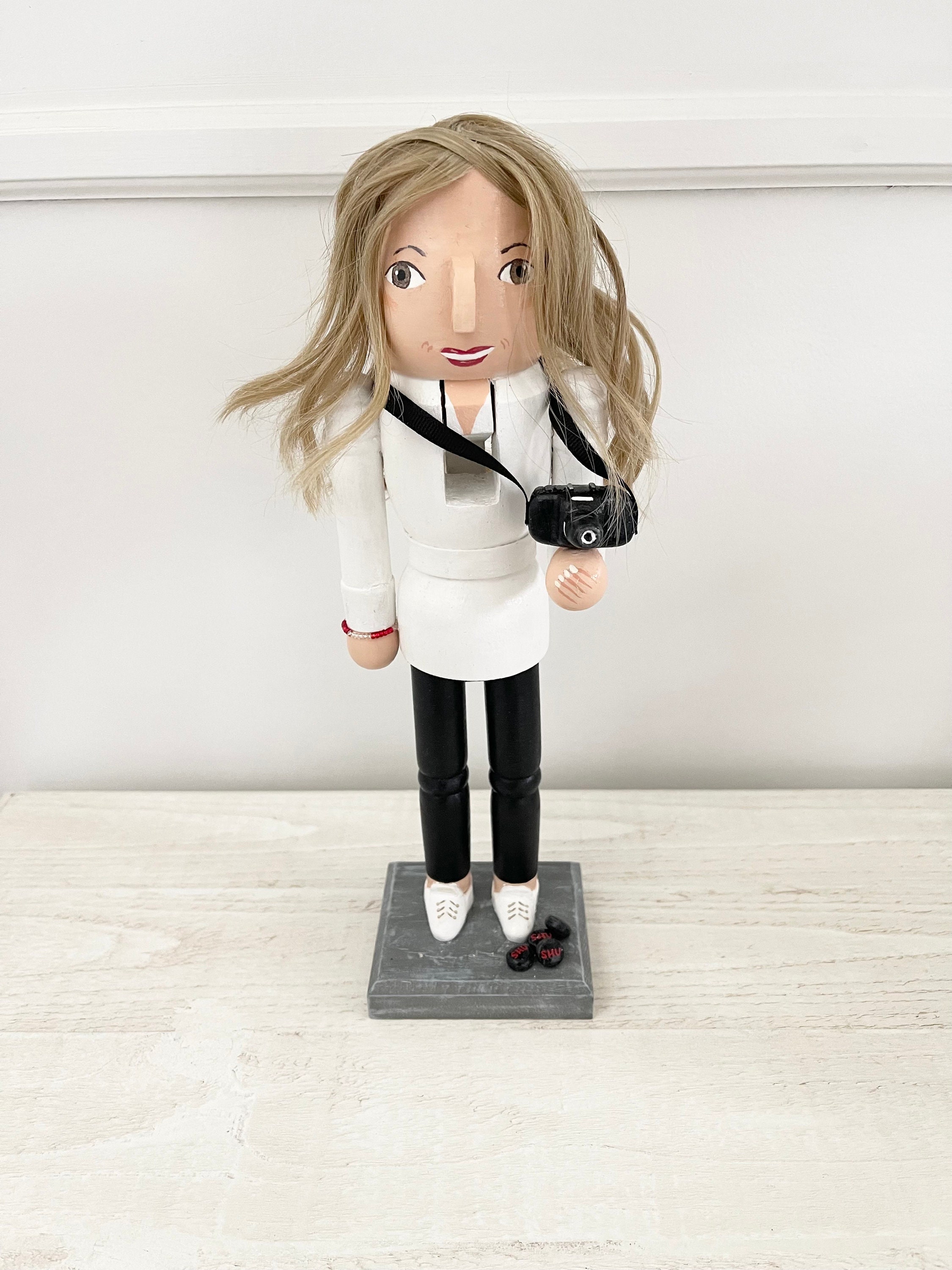 Custom Nutcracker, Career Nutcracker, Hairstylist, Postal Worker, Chef