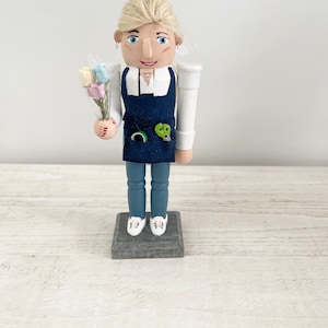 Custom 8” Nutcracker, Sports Theme (Baseball, Football, Lacrosse, Soccer, Etc) Nutcracker, Birthday/Anniversay/Wedding Nutcracker- It’s Nuts