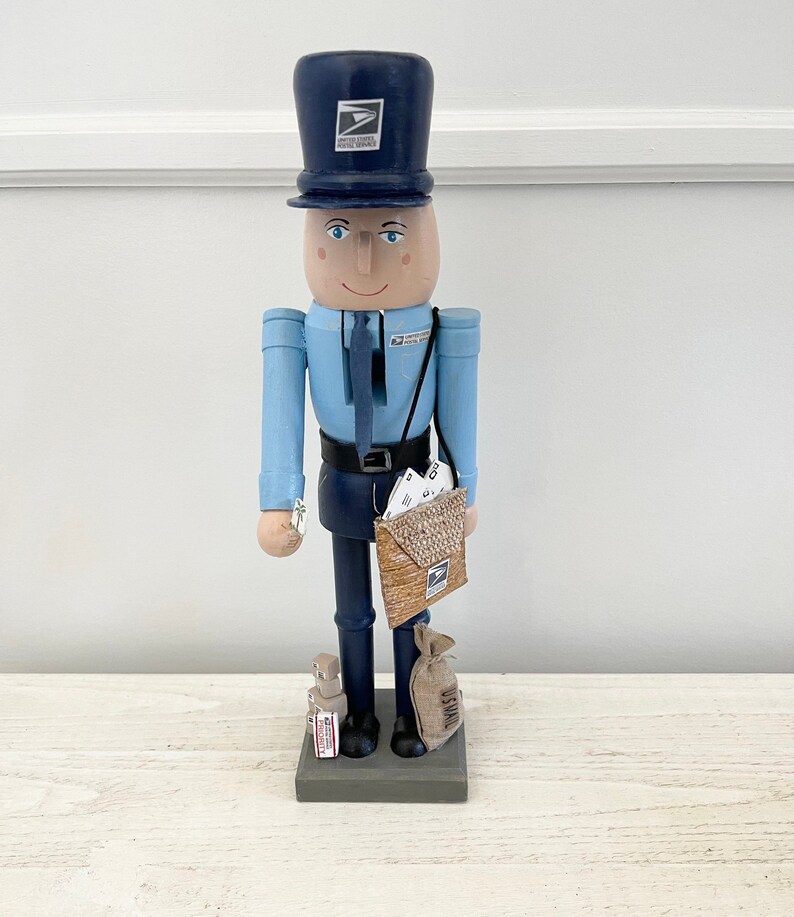 Custom Nutcracker, Career Nutcracker, Hairstylist, Postal Worker, Chef