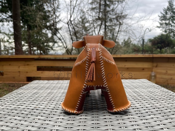 Handmade Leather Cow Pattern-pdf File-leather Craft PDF-PDF
