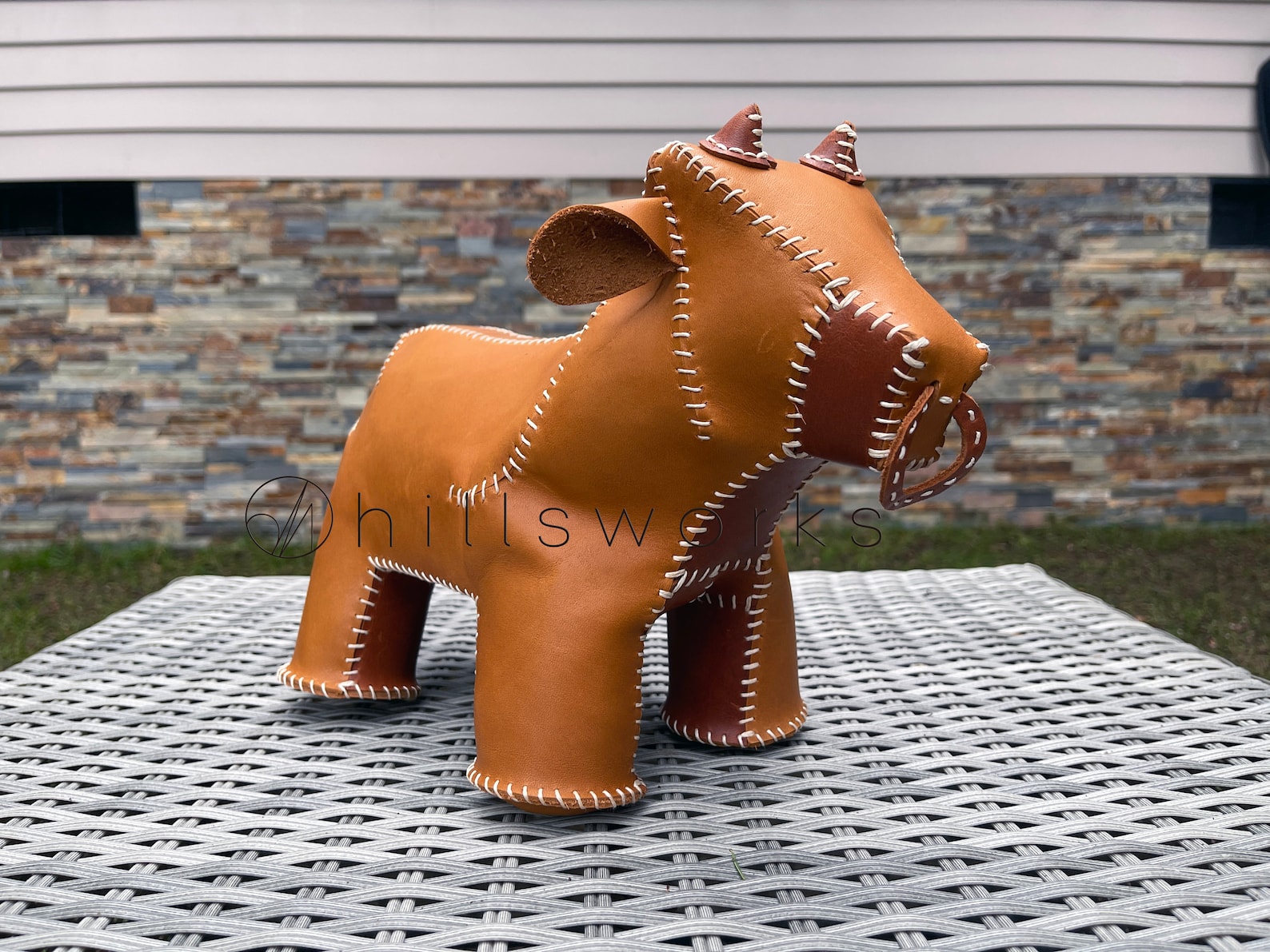 Handmade Leather Cow Patternpdf Fileleather Craft PDFPDF Etsy