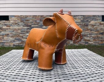 Handmade Leather Cow Pattern-pdf File-leather Craft PDF-PDF