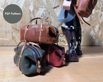 バッグ RATS/SYNTHETIC LEATHER MINI BOSTON BAG RATS/SYNTHETIC LEATHER MINI BOSTON BAG（BLACK
