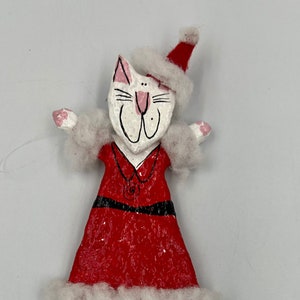 Signed Vintage “Ho Ho Kitty” Ornament