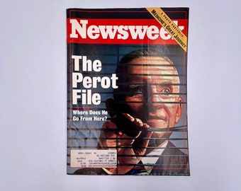 1992 Newsweek Magazine Featuring Ross Perot
