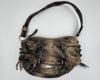 Vintage Snakeskin Print Nine West Handbag