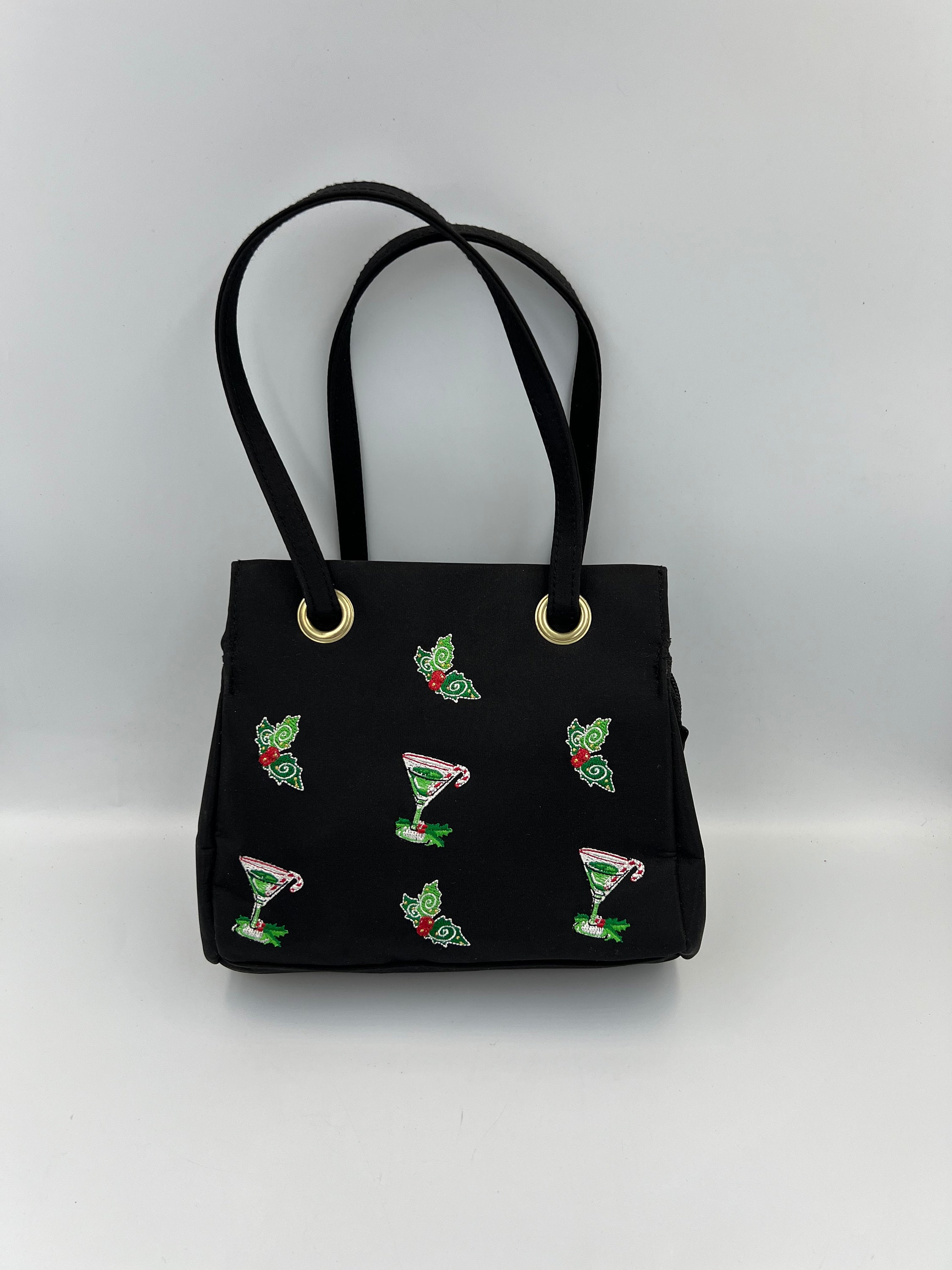 Vintage Kim Rogers Black Cocktail Bag