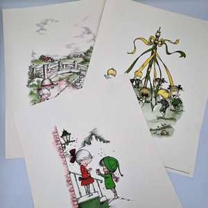 Three 1960s Joan Walsh Anglund Prints