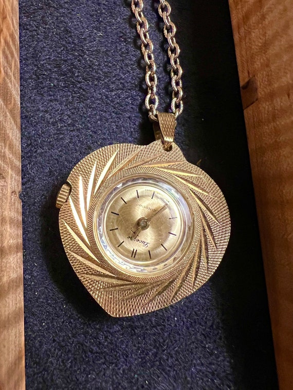 1927 Rodania 17 Jewels Incabloc Swiss Made Pendant Watch Nurse's Watch  Necklace | eBay