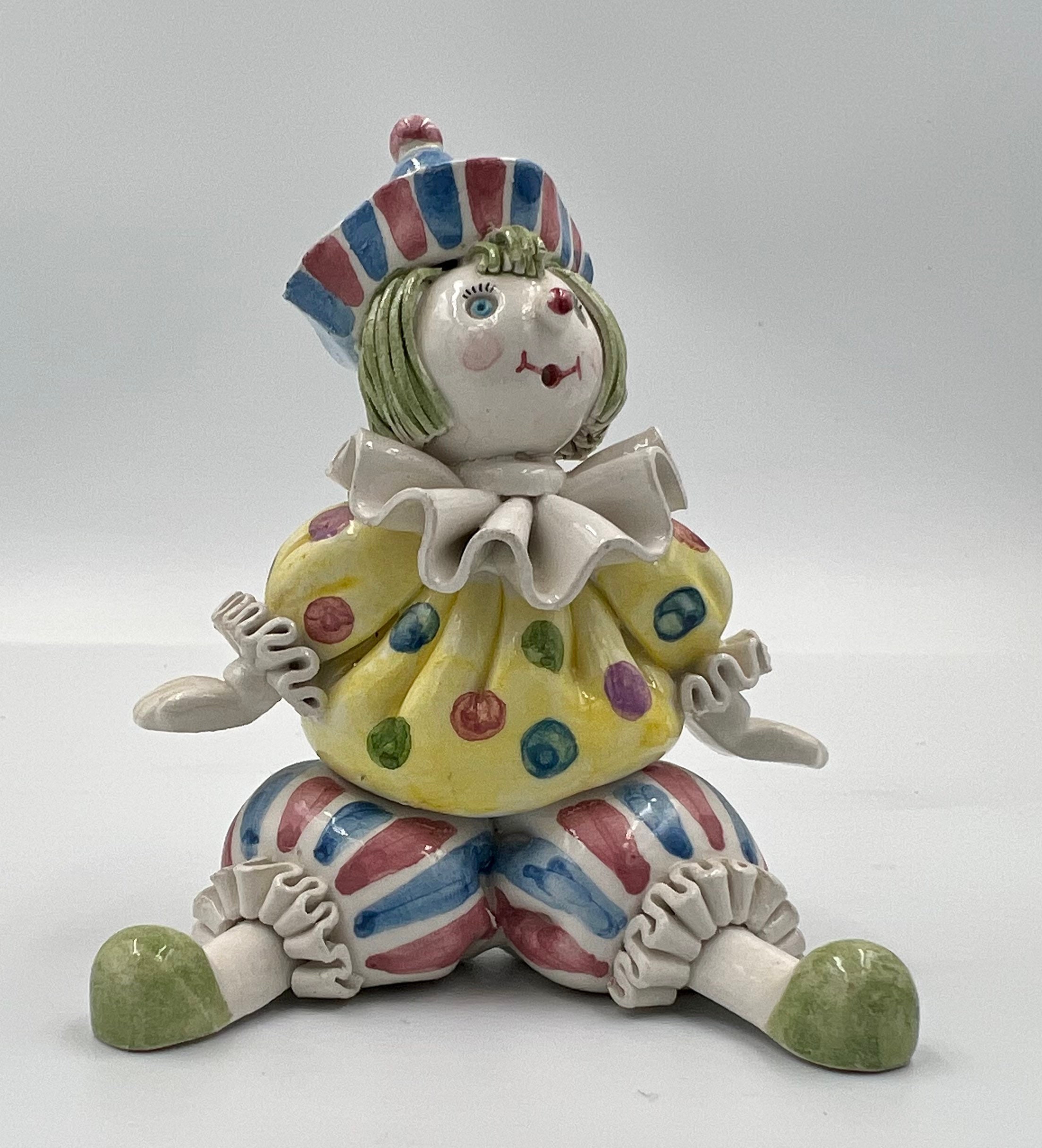 Made In Italy Brumal Clown Figurine 5.75”