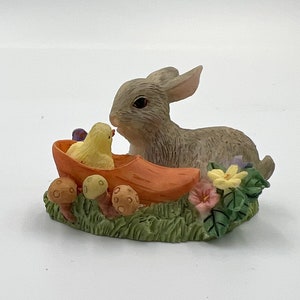 Vintage Russ Miniature Bunny With Shoe
