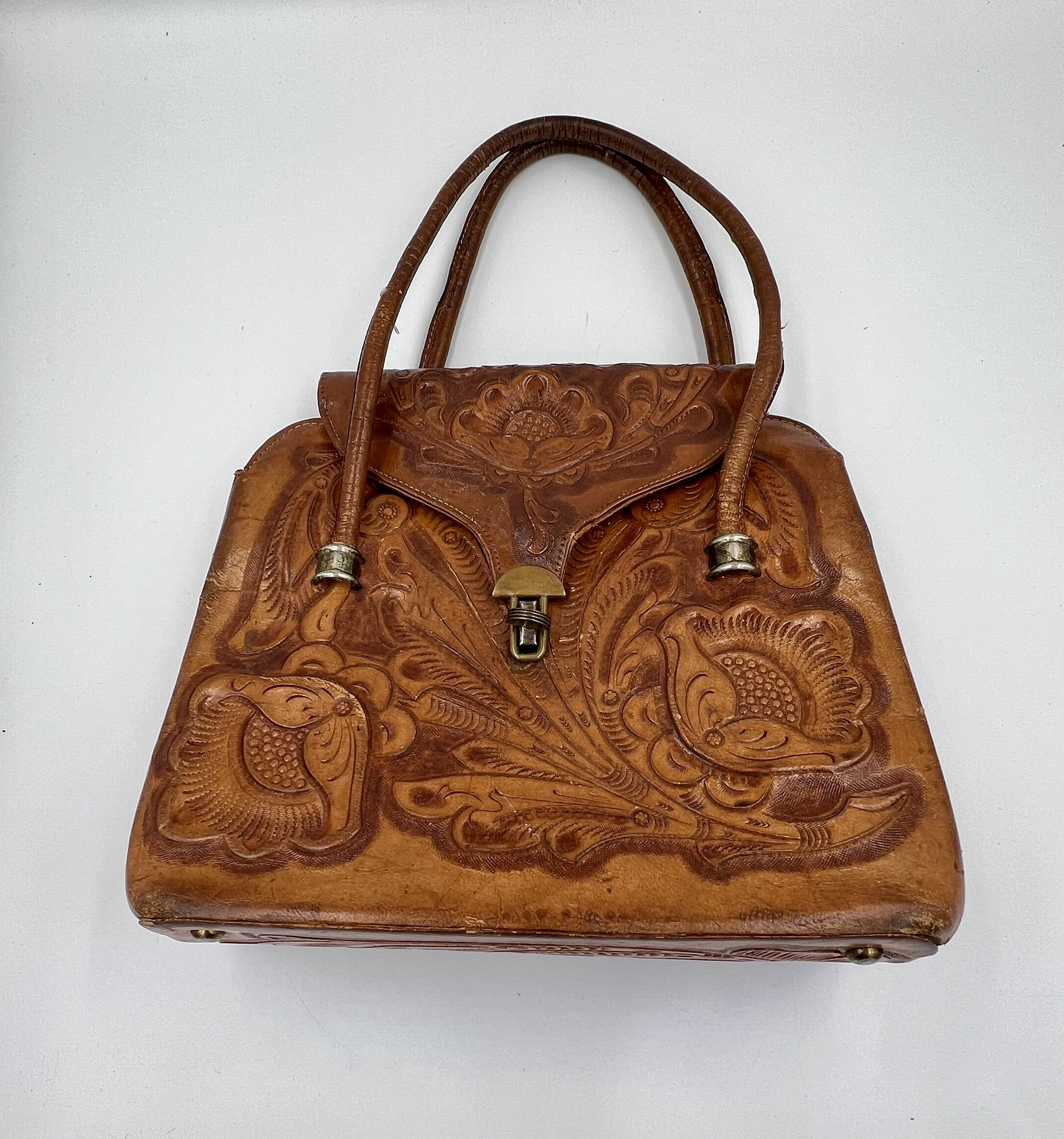【 SIENNE 】ANTIQUE JACQUARD BAG 1945 Soft Hobo Large monogrammed jacquard tote bag black