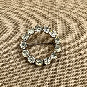 Vintage Rhinestone Brooch