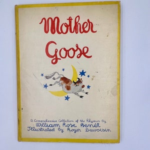1938 Copy of Mother Goose Nursery Rhymes