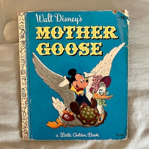 1952 Copy of Walt Disney’s Mother Goose, a Little Golden Book