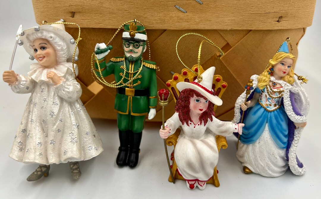 Set of 4 Vintage Ashton Drakes the Wizard of Oz Storybook Heirloom