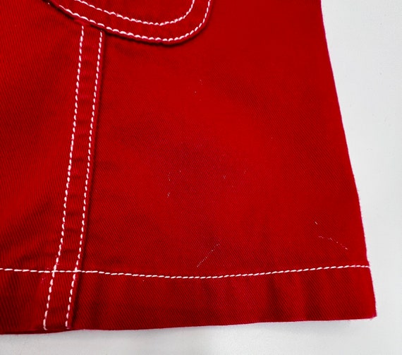 Vintage Red Tommy Hilfiger Baby Jumper Size 12 - … - image 7