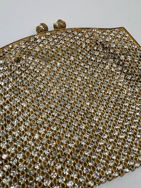 Vintage Rhinestone Evening Bag by A B Made in Ame… - image 3