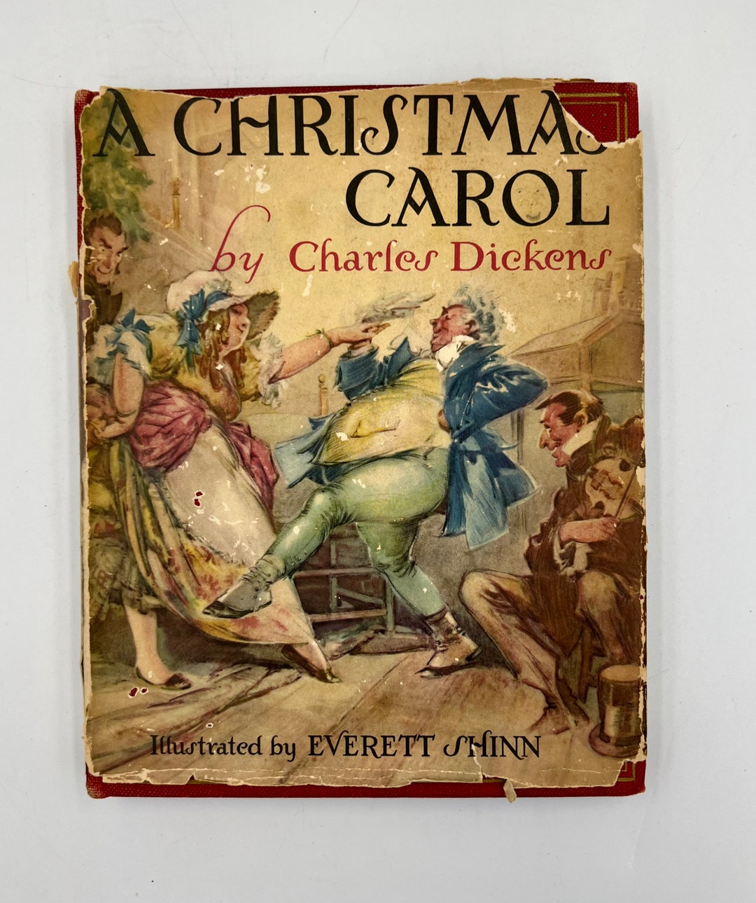 1938 Copy of A Christmas Carol by Charles Dickens Etsy