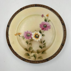 Rare Nippon Hand Painted Plate