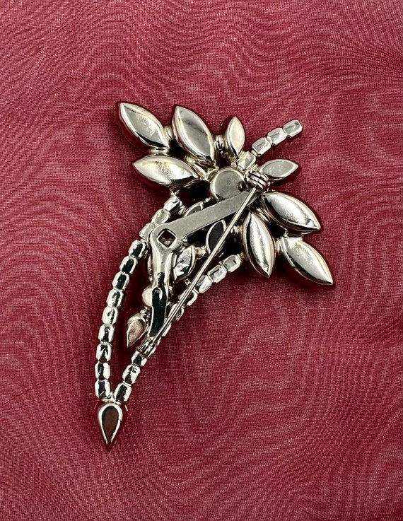 Vintage Rhinestone Brooch - image 2