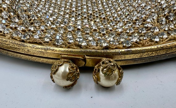 Vintage Rhinestone Evening Bag by A B Made in Ame… - image 2