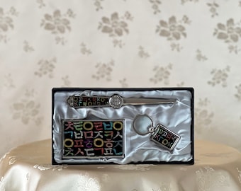 高級韓国産螺鈿ギフトセット | ナジョンチルギペン、USBメモリ、カードケース 高級韓国産螺鈿ギフトセット | ナジョンチルギペン、USBメモリ、カード