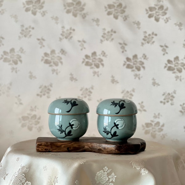 Traditional Korean Tea Set Etsy