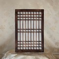 Korean Wooden Lattice Frame: Traditional Window Panel with Hanji Paper for Wall Decor product logo