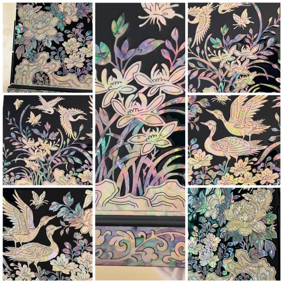 Luxurious Korean Traditional Mother of Pearl Jewelry Box Luxurious Korean Traditional Mother of Pearl Jewelry Box