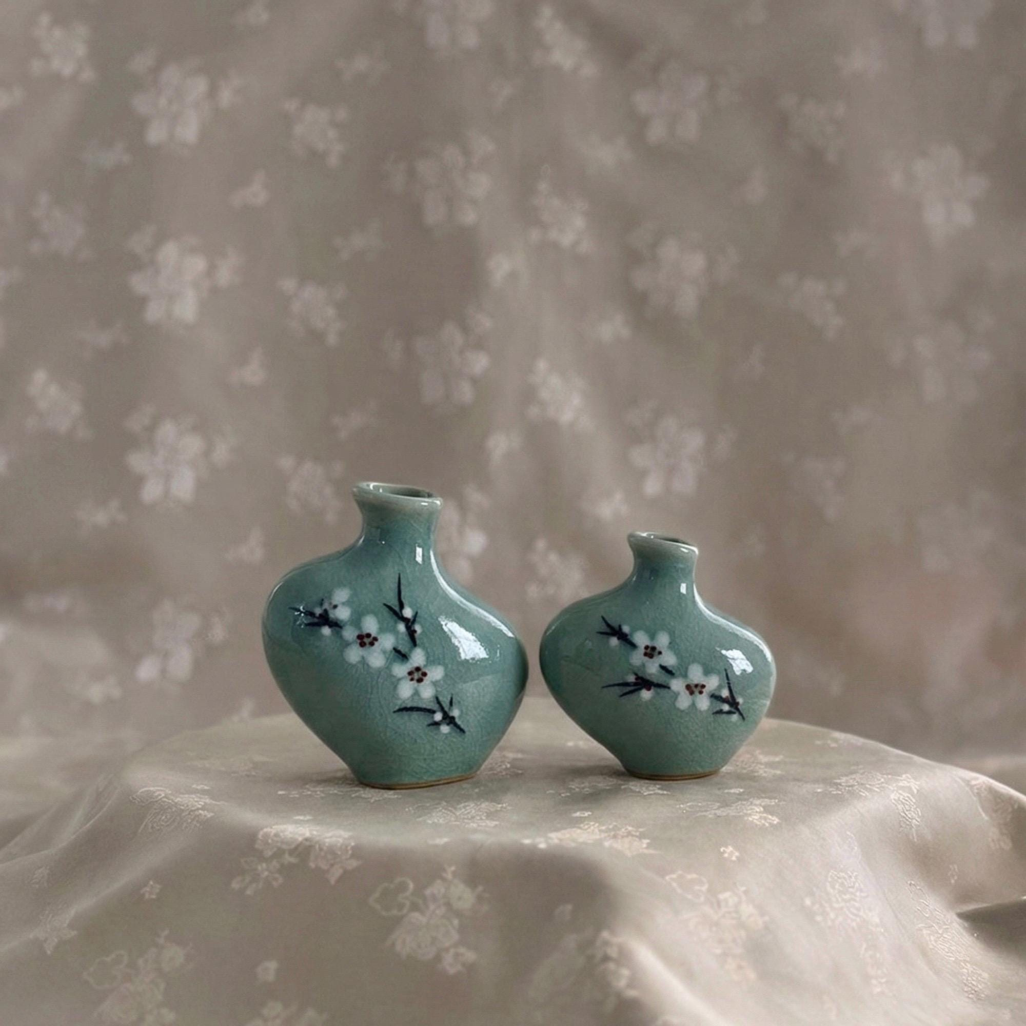 翡翠の花瓶 - Etsy 日本
