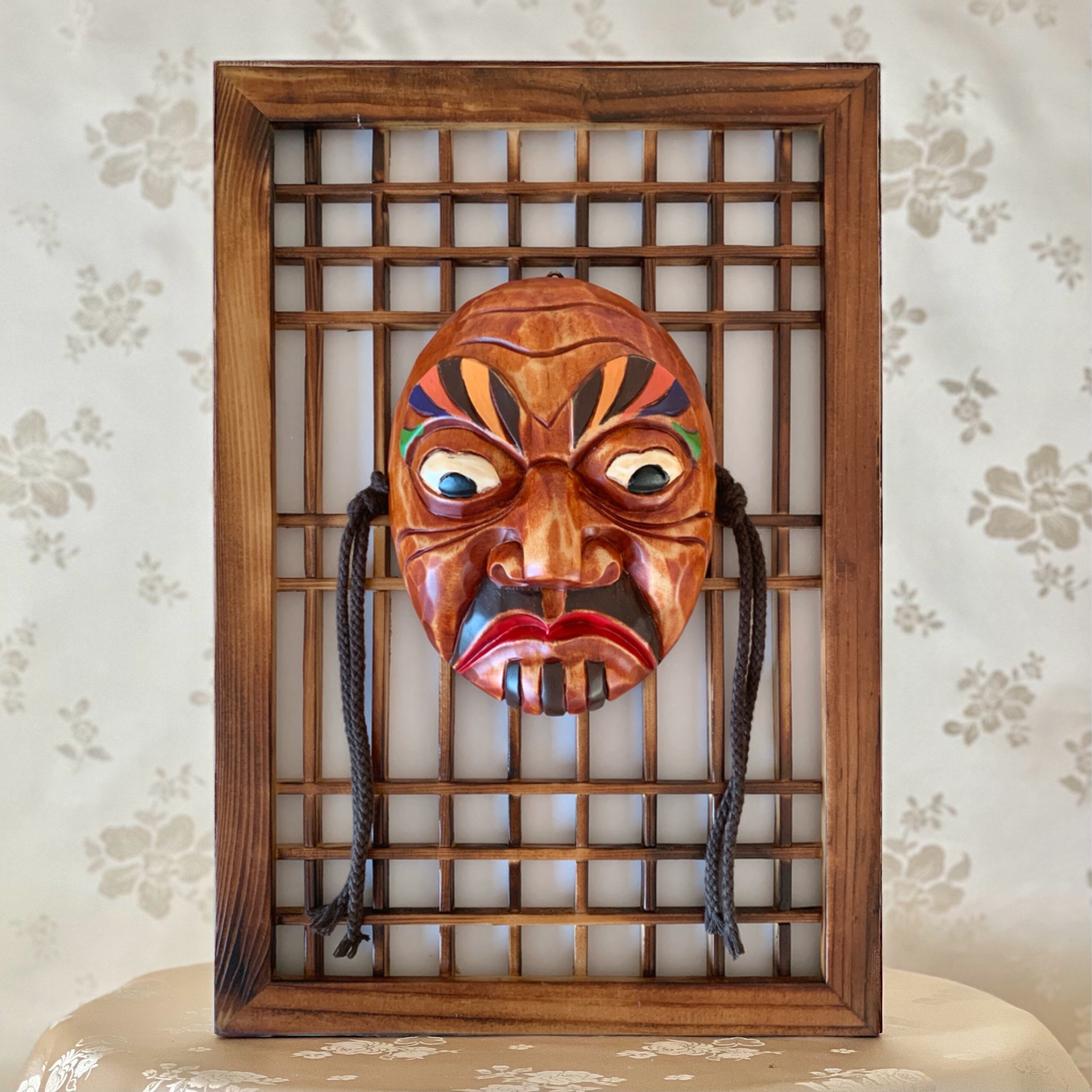 Korean wood mask - Etsy 日本