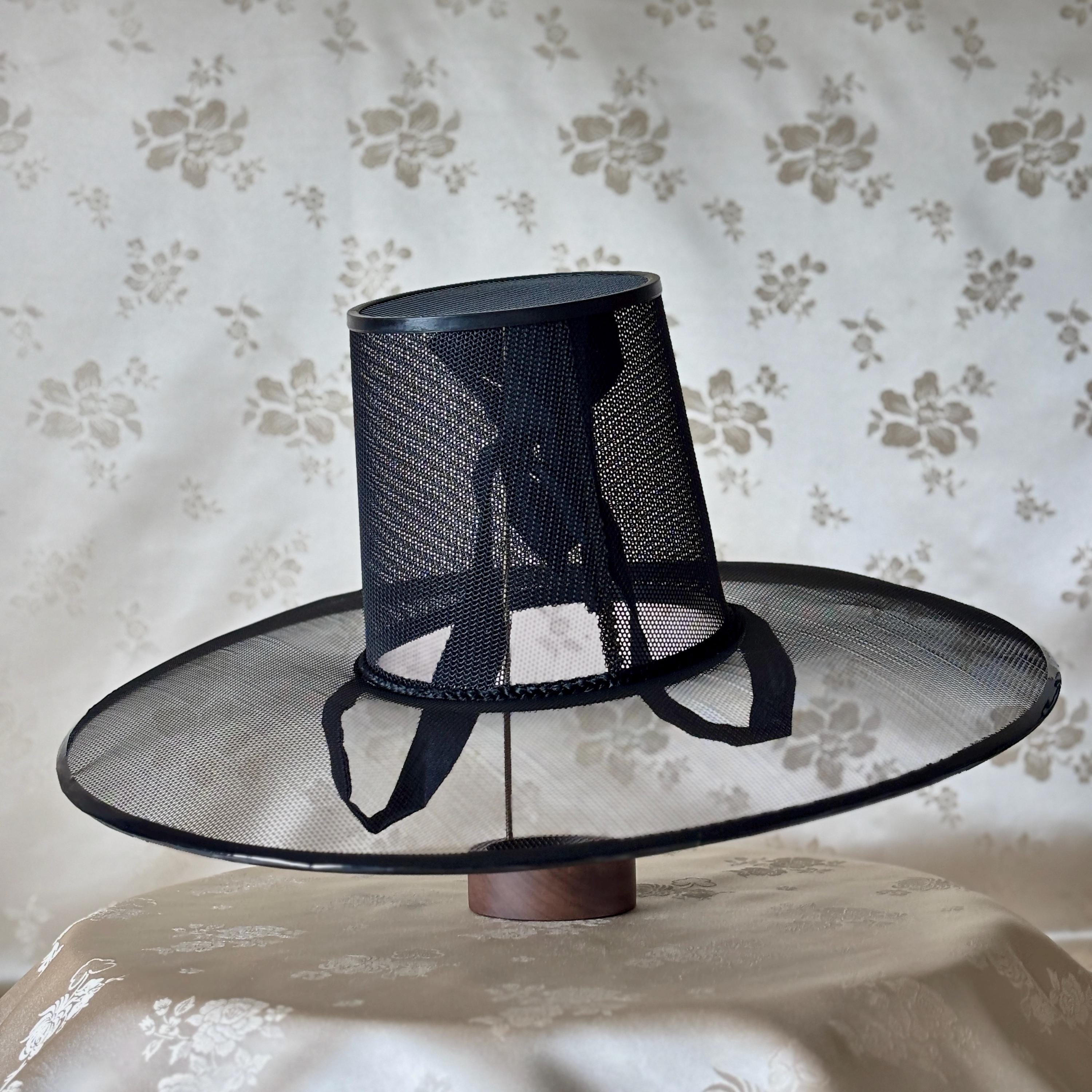 Joseon Era Yangban Hat Korean Traditional Hat Gat Yangban Hat