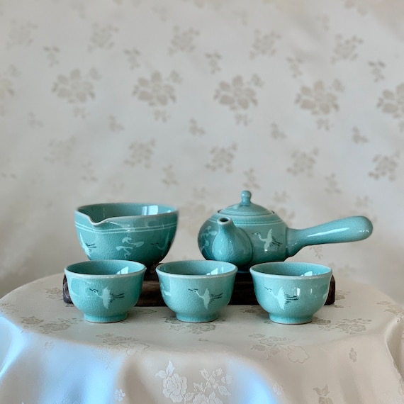 韓国青磁陶器　高麗茶釜 韓国青磁陶器 高麗茶釜 韓国青磁陶器 高麗茶釜 韓国青磁陶器 高麗茶釜