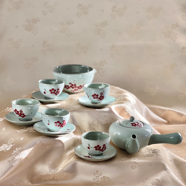 Traditional Korean Tea Set Etsy