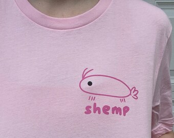 Shrimp funny scribble shirt - Silly funny shrimp shirt - shemp - silly doodle crustacean tee shirt - funny doodle tee shirt unisex tiktok