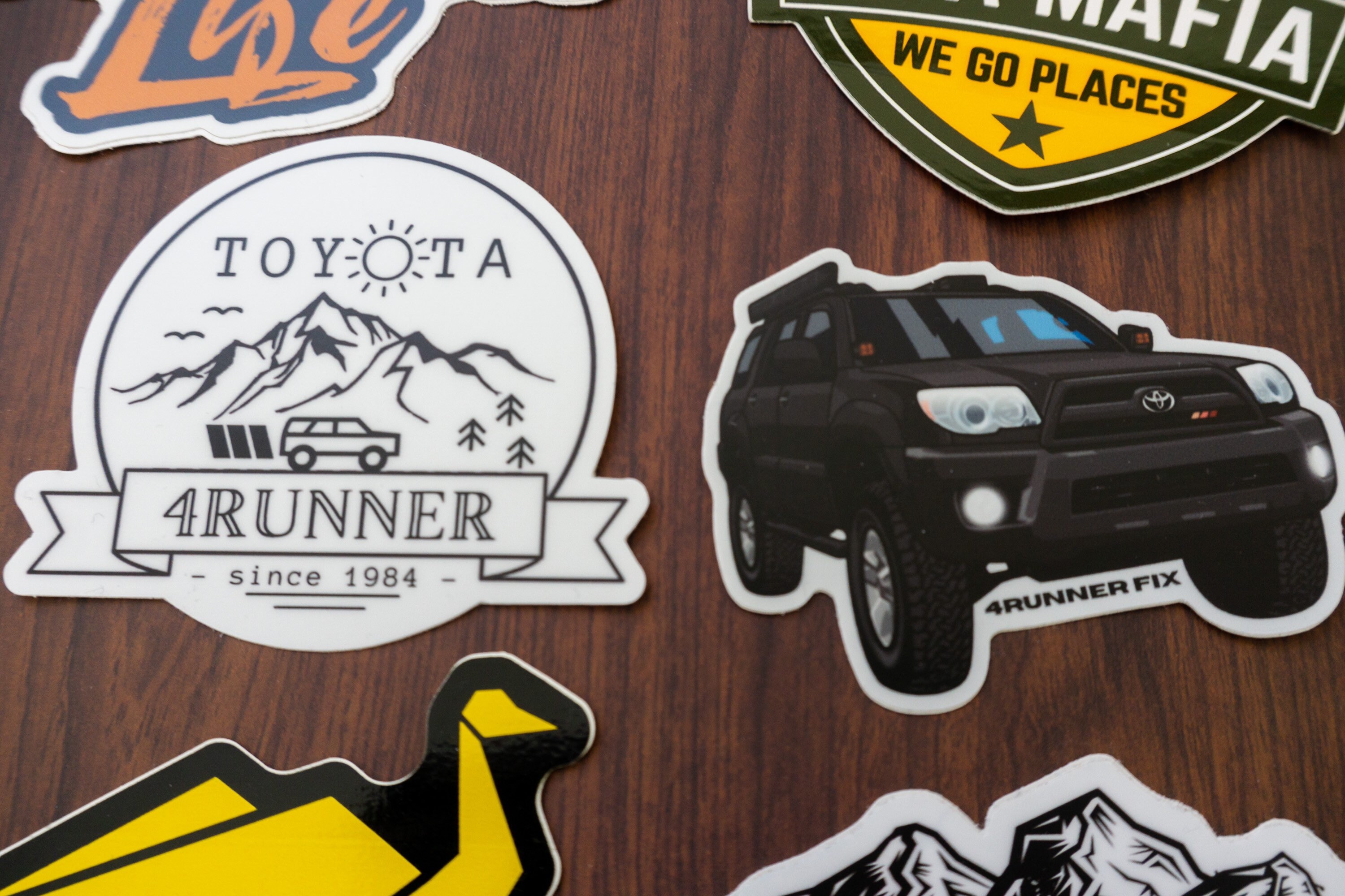 Toyota 4th Gen 4Runner Vinyl Sticker / Slap / Decal Offroad Overland