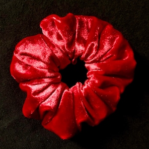 Red Velvet Scrunchie